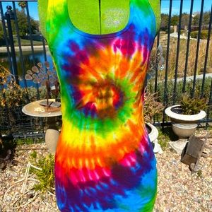 ❗️Custom Tie Dye❗️🌈 Tank Top
